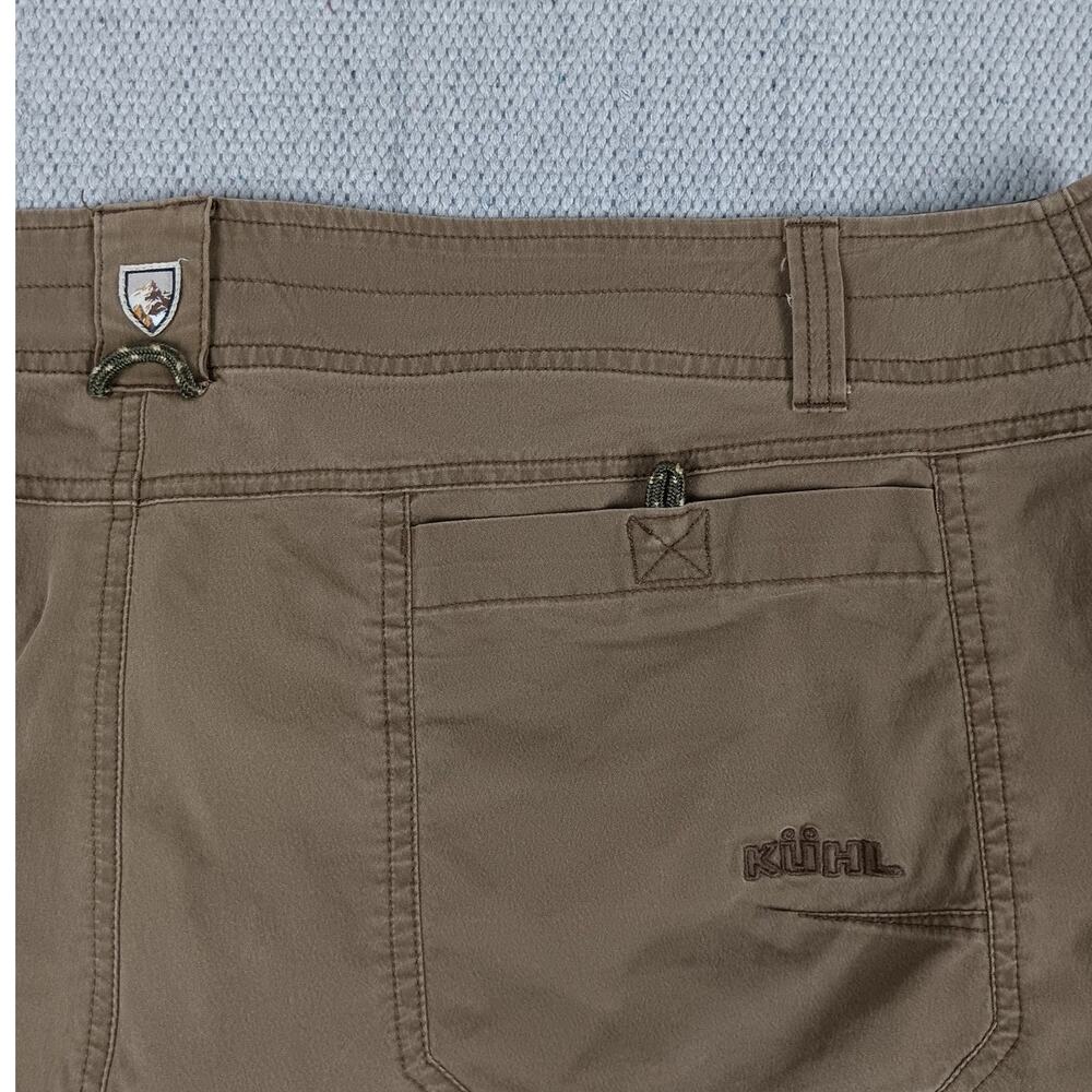 Kuhl Ambush Cargo Shorts Men's 42X12 Driftwood Brown Patina‎ Dye Hiking Outdoor - Picture 10 of 16
